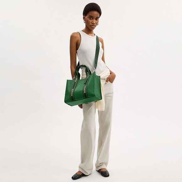 Coach Smith Tote Bag Kelly Green - Picture 2 of 11
